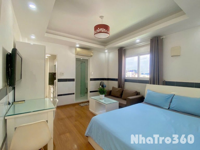 Cho thuê căn hộ ban công, Q8, Đường Âu Dương Lân, gần Cầu Chữ Y, Cầu Nguyễn Văn Cừ, ĐH Sài Gòn