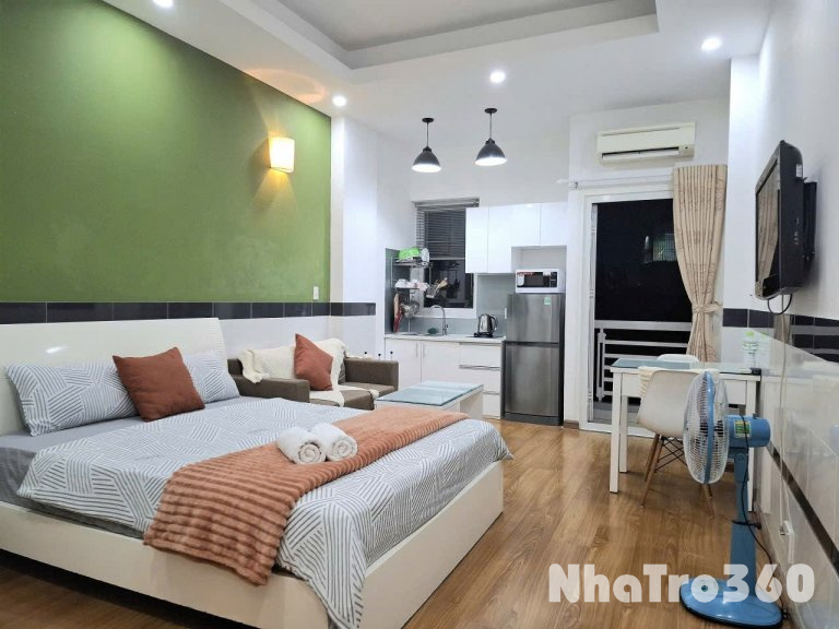 Cho thuê căn hộ ban công, Q8, Đường Âu Dương Lân, gần Cầu Chữ Y, Cầu Nguyễn Văn Cừ, ĐH Sài Gòn