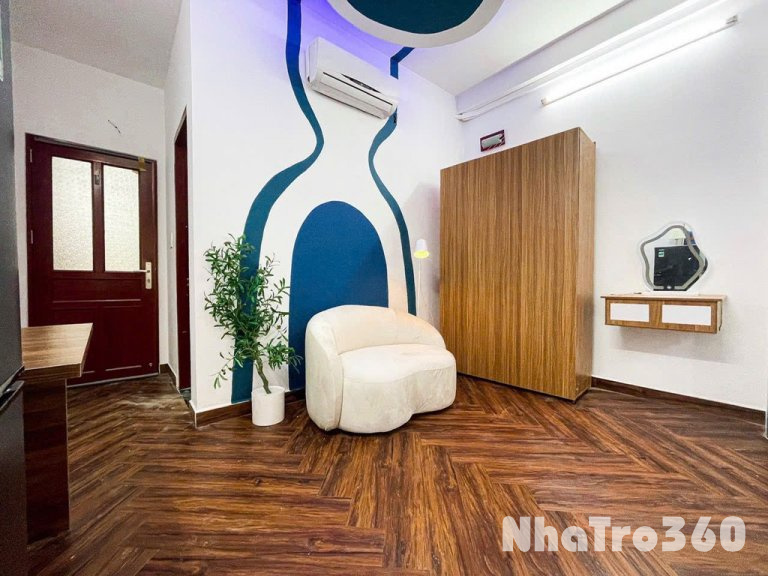 Vừa trống sẵn căn hộ 1pn ban công gần sân bay TSN