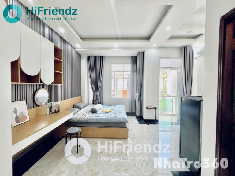 Khai trương căn hộ full NT có ban công gần sân bay