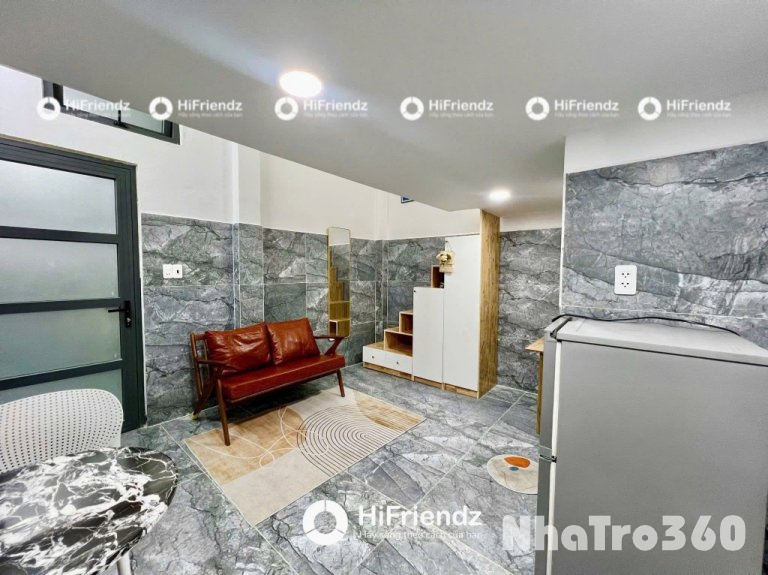 Căn hộ gác full nội thất rộng rãi 40m2 mới xây100%