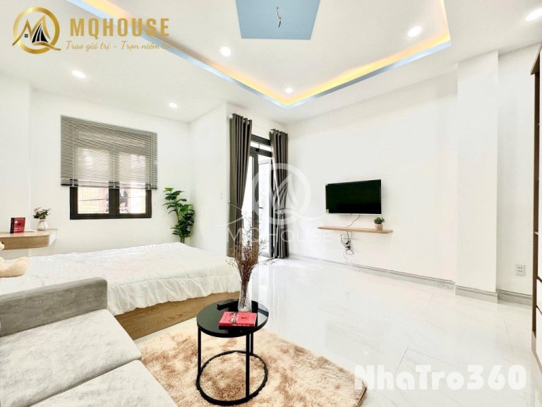Studio Siêu Rộng Mới 100% Balcony Máy Giặt Gần Q10