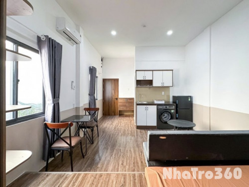 Studio 2 cửa sổ, máy giặt riêng, Full nội thất Q5