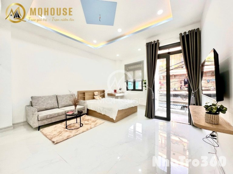 Studio Siêu Rộng Mới 100% Balcony Máy Giặt Gần Q10