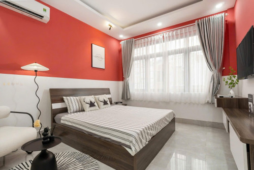 CHO THUÊ CĂN HỘ CAO CẤP 1PN FULL NỘI THẤT ĐƯỜNG LAM SƠN GẦN SÂN BAY TÂN SƠN NHẤT.