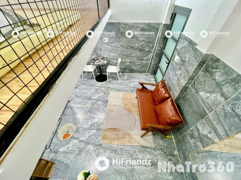 Căn hộ gác full nội thất rộng rãi 40m2 mới xây100%