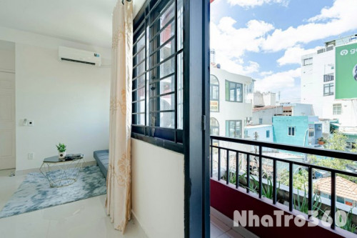 ✨️Cho thuê căn studio ban công ngay chân cầu Nguyễn Văn Cừ quận 1