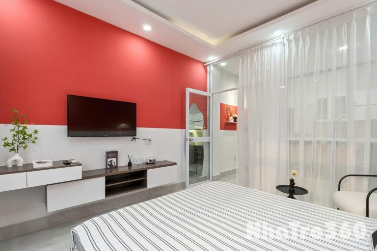 CHO THUÊ CĂN HỘ CAO CẤP 1PN FULL NỘI THẤT ĐƯỜNG LAM SƠN GẦN SÂN BAY TÂN SƠN NHẤT.