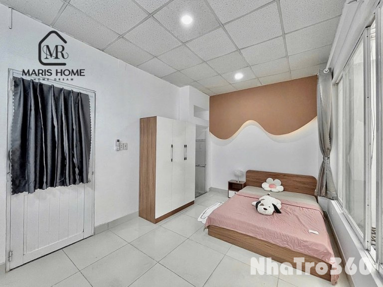 STUDIO FULL NỘI THẤT CÓ CỬA SỔ LỚN GIÁ RẺ