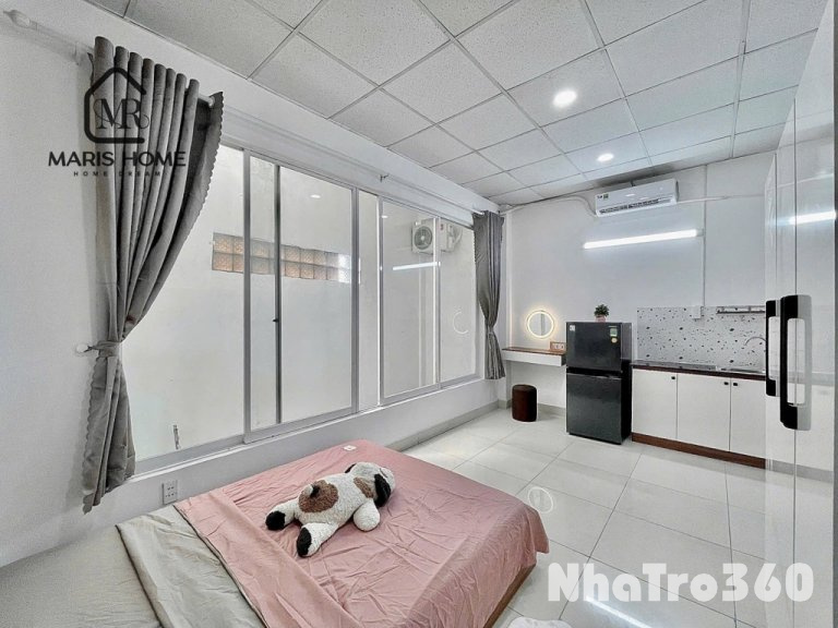 STUDIO FULL NỘI THẤT CÓ CỬA SỔ LỚN GIÁ RẺ