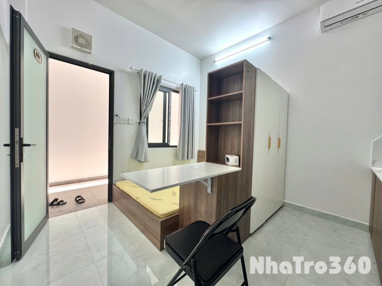 CHO THUÊ CĂN HỘ STUDIO FULL NỘI THẤT CẦU CHỮ Y