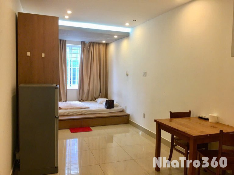 Lê Thị Riêng Q1 - Studio full nội thất, gần chợ Bến Thành, công viên 23/9, phố đi bộ, công viên Tao Đàn,...