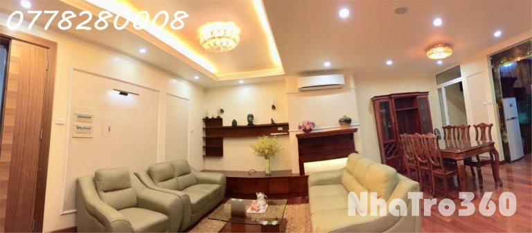 Cho thuê căn hộ chung cư 170 GP Invest 3 ngủ, DT 143m2, 20tr/tháng có thương lượng