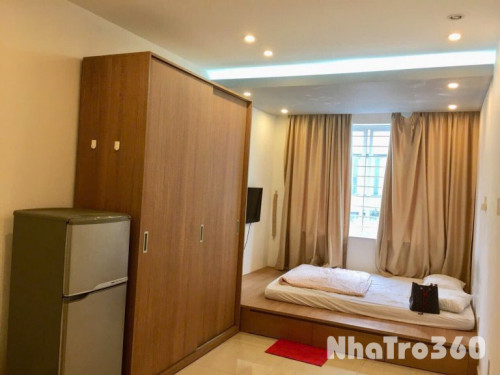 Lê Thị Riêng Q1 - Studio full nội thất, gần chợ Bến Thành, công viên 23/9, phố đi bộ, công viên Tao Đàn,...