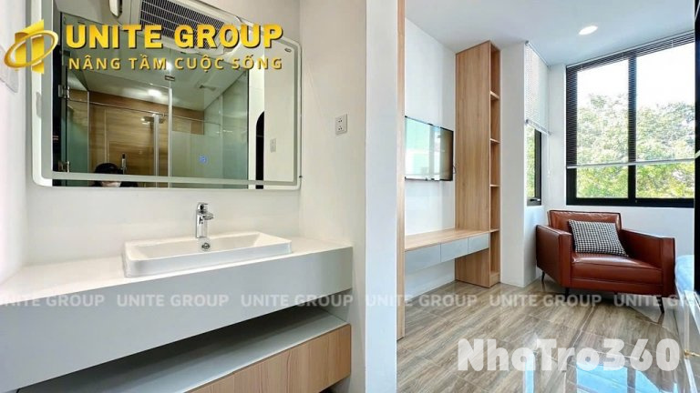 CHO THUÊ CĂN HỘ 1 PHÒNG NGỦ THIẾT KẾ HIỆN ĐẠI