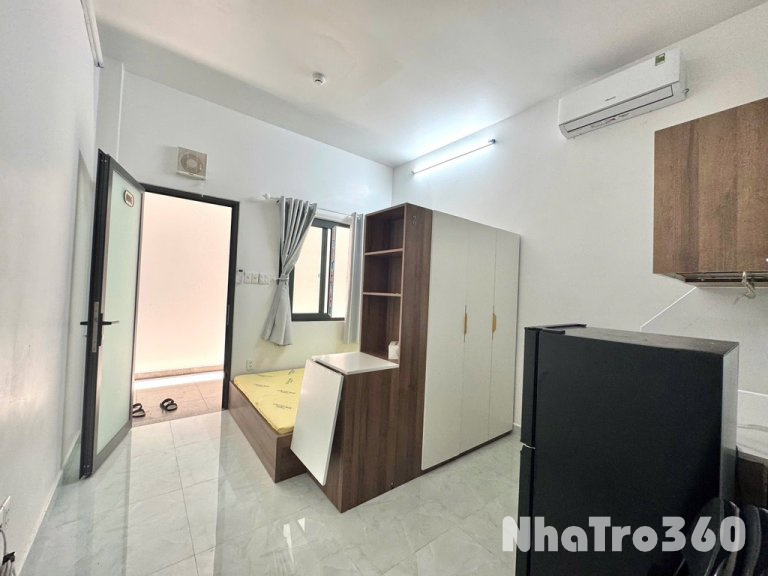CHO THUÊ CĂN HỘ STUDIO FULL NỘI THẤT CẦU CHỮ Y