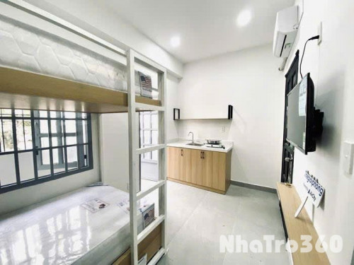 Cho thuê phòng trọ có gác đường Phổ Quang gần sân bay Tân Sơn Nhất.