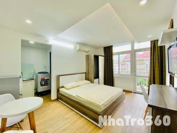 Cho thuê studio ban công, máy giặt riêng, gần Đh Rmit, Đh Tôn Đức Thắng, Lotte Q7,...