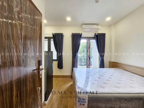 Studio ban công, full nội thất, máy giặt riêng đầy đủ tiện nghi