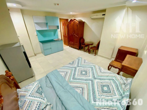 Cho thuê phòng trọ studio có nội thất đường Cửu Long gần sân bay Tân Sơn Nhất.
