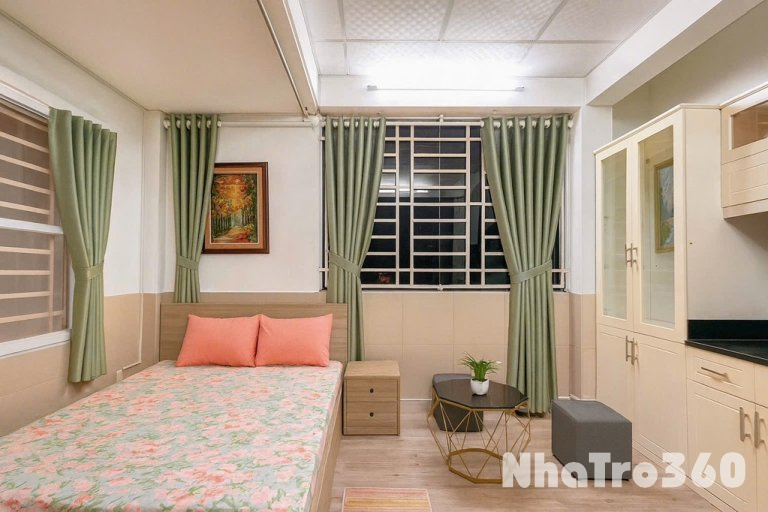 CHO THUÊ PHÒNG FULL NT, CỬA SỔ LỚN TẠI BÌNH THẠNH