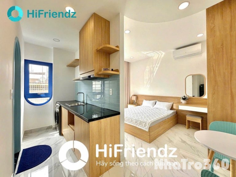 Cho thuê căn hộ 1PN full nội thất gần sân bay TSN