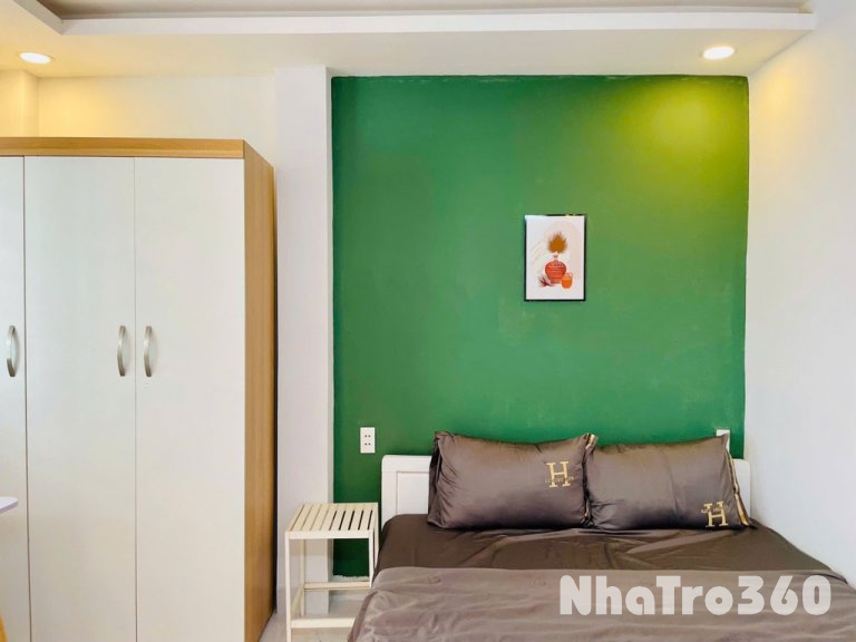 CĂN HỘ 1PN BAN CÔNG QUẬN 1 FULL NỘI THẤT