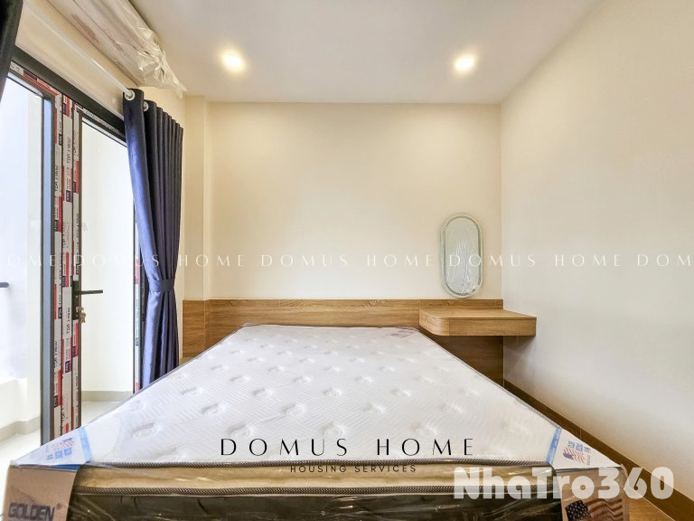 Studio ban công, full nội thất, máy giặt riêng đầy đủ tiện nghi 