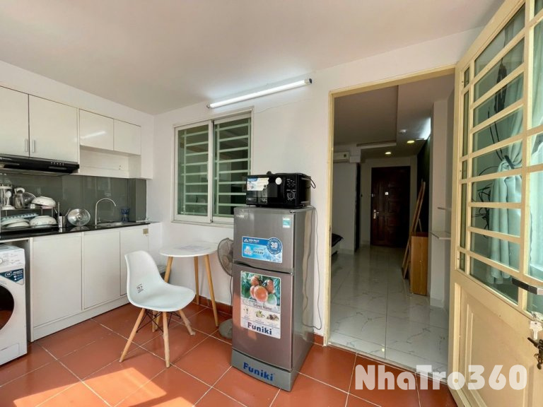 CĂN HỘ 1PN BAN CÔNG QUẬN 1 FULL NỘI THẤT