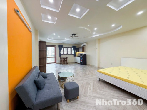 Cho thuê căn hộ Studio Ban công rộng 40m2 ngay khu Trung Sơn gần ĐH Tôn Đức Thắng, RMIT, vòng xoay Trung Sơn