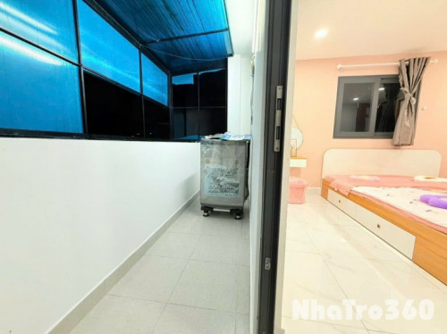 Cho thê căn hộ 1PN ban công quận 1, full nội thất