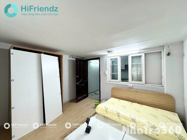 Cho thuê chdv 1PN ban công thoáng Q10, gần Vạn Hạnh Mall, nhà hát Hòa Bình, Đh Huflit, Đh Bách Khoa, Đh Hoa Sen,...