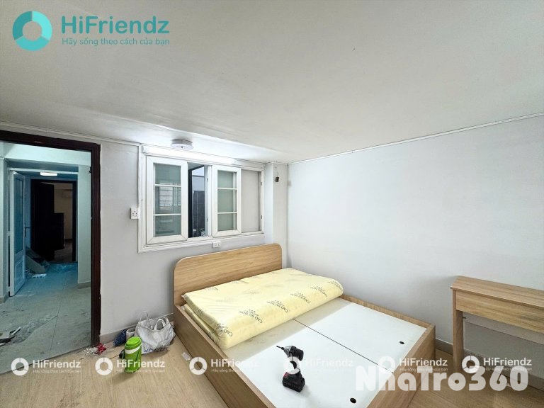 Cho thuê chdv 1PN ban công thoáng Q10, gần Vạn Hạnh Mall, nhà hát Hòa Bình, Đh Huflit, Đh Bách Khoa, Đh Hoa Sen,...