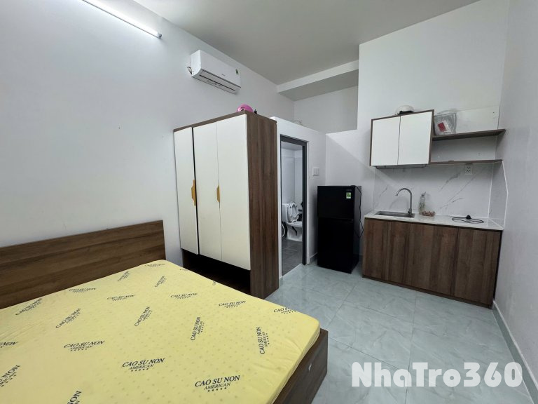 Cho thuê căn hộ Studio Cửa sổ Q8 gần cầu chữ Y, cầu Nguyễn Văn Cừ, chợ Rạch Ông, Parc Mall