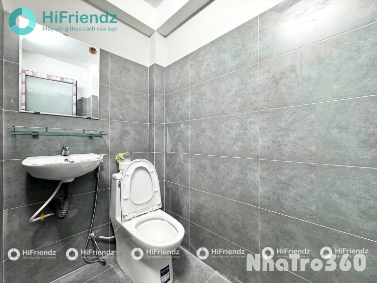 Cho thuê chdv 1PN ban công thoáng Q10, gần Vạn Hạnh Mall, nhà hát Hòa Bình, Đh Huflit, Đh Bách Khoa, Đh Hoa Sen,...