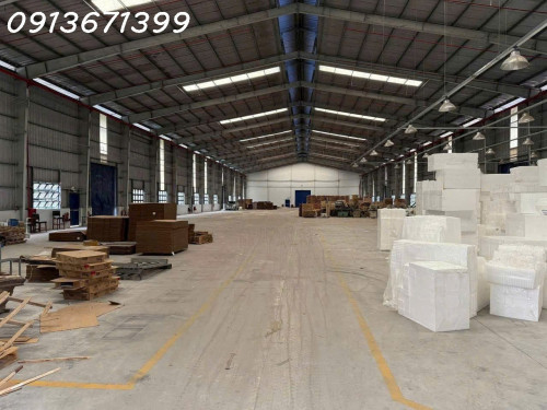 Cho thuê nhà xưởng 2.900m² tại bàu bàng – bến cát bình dương pccc tự động điện 560kva