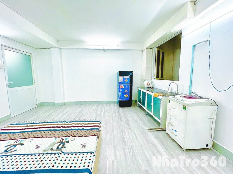 Cho thuê phòng trọ studio có nội thất đường Cửu Long gần sân bay Tân Sơn Nhất.