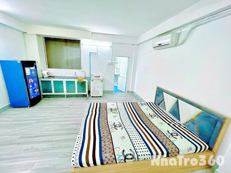 Cho thuê phòng trọ studio có nội thất đường Cửu Long gần sân bay Tân Sơn Nhất.
