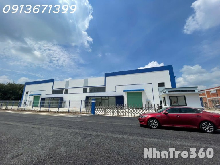 Cho thuê nhà xưởng bến cát bình dương 2.200m² – có pccc tự động, container 40 feet ra vào 24/24