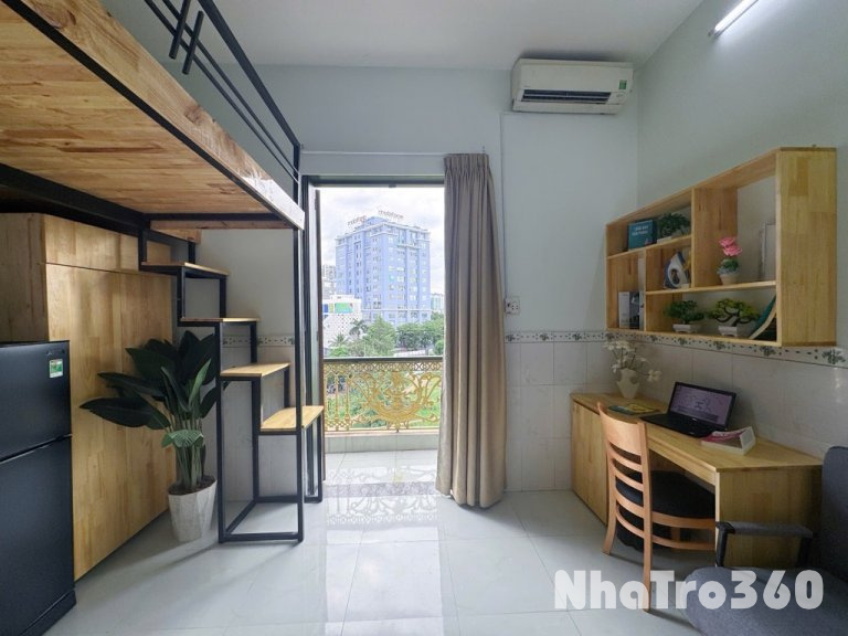 Cho thuê Duplex ban công gần sân bay Tân Sơn Nhất