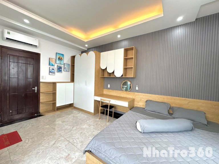 Cho thuê phòng chdv ban công 35m2 đường bắc hải