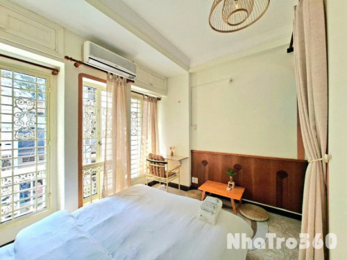 Studio tách bếp full nội thất Q1, gần chợ Bến Thành, Bùi Viện, Pullman, cầu Nguyễn Văn Cừ, cầu Ông Lãnh,...