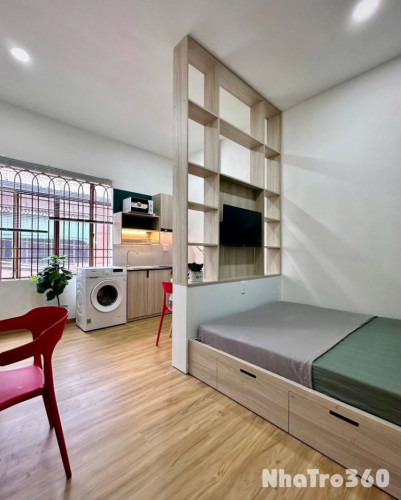 Cho thuê studio full nội thất cửa sổ trời Tân Bình