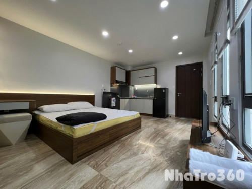 Võ Văn Kiệt Q1 - Studio cửa sổ thoáng full nội thất ngay trung tâm thành phố.        