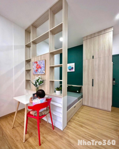 Cho thuê studio full nội thất cửa sổ trời Tân Bình