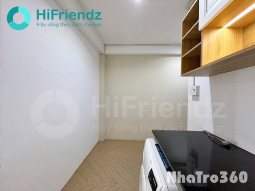 Cho thuê căn hộ 2PN Ban công, Máy giặt riêng Q1 gần cầu Nguyễn Văn Cừ, công an Thành Phố