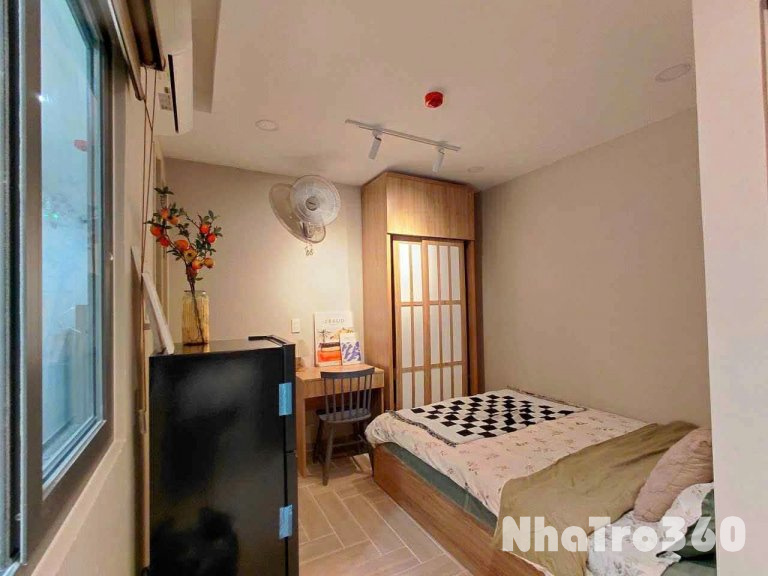 Cho thuê studio máy giặt riêng, gần chợ bến Thành, Bùi Viện, chợ Thái Bình, Đh Sân khấu Điện ảnh,...