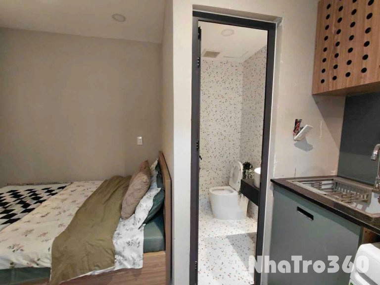 Cho thuê studio máy giặt riêng, gần chợ bến Thành, Bùi Viện, chợ Thái Bình, Đh Sân khấu Điện ảnh,...