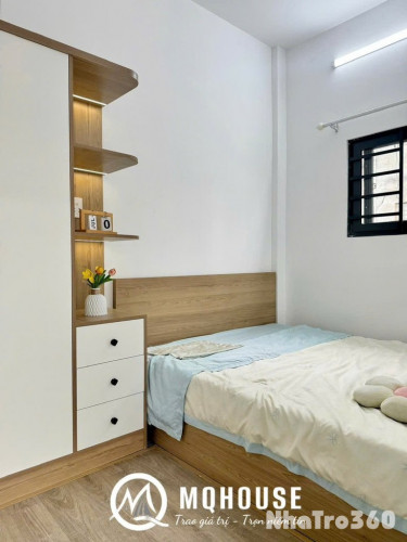 CHO THUÊ 1PN CÓ BAN CÔNG FULL NỘI THẤT GẦN SÂN BAY