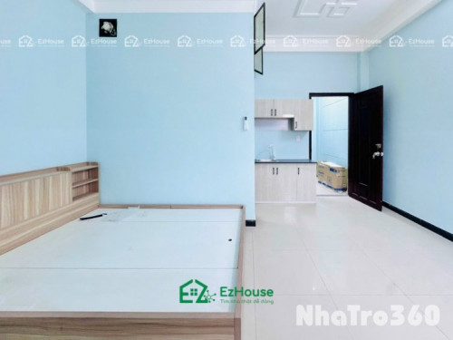 Studio mới xây,full nội thất,giờ giấc tự do,cửa sổ